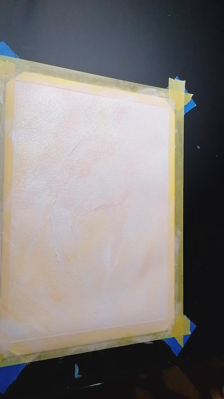 Flamingo Acrylic Painting