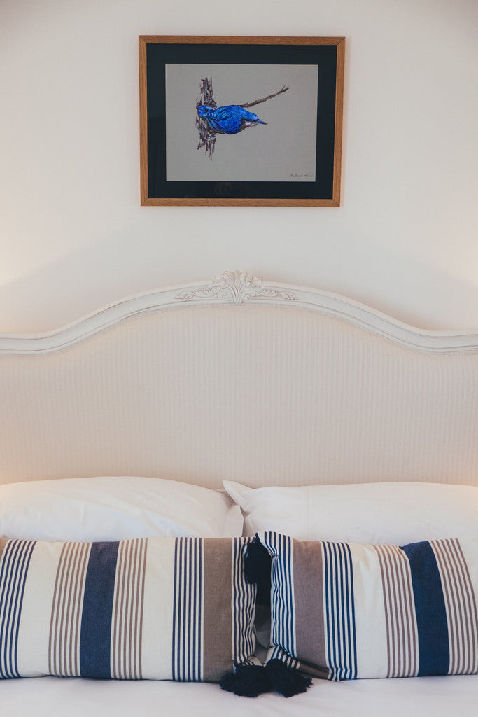 Nuthatch Bird Acrylic Painting